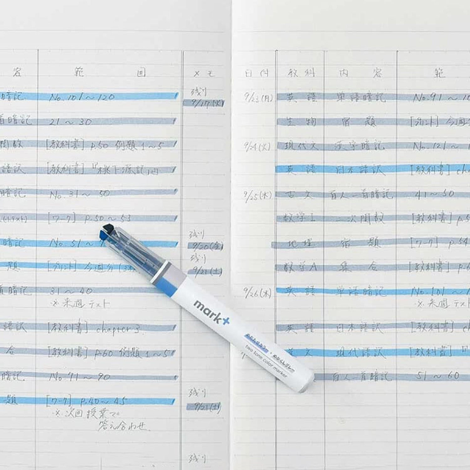 Marktus Dual Tone Color Marker Set / KOKUYO - bungu