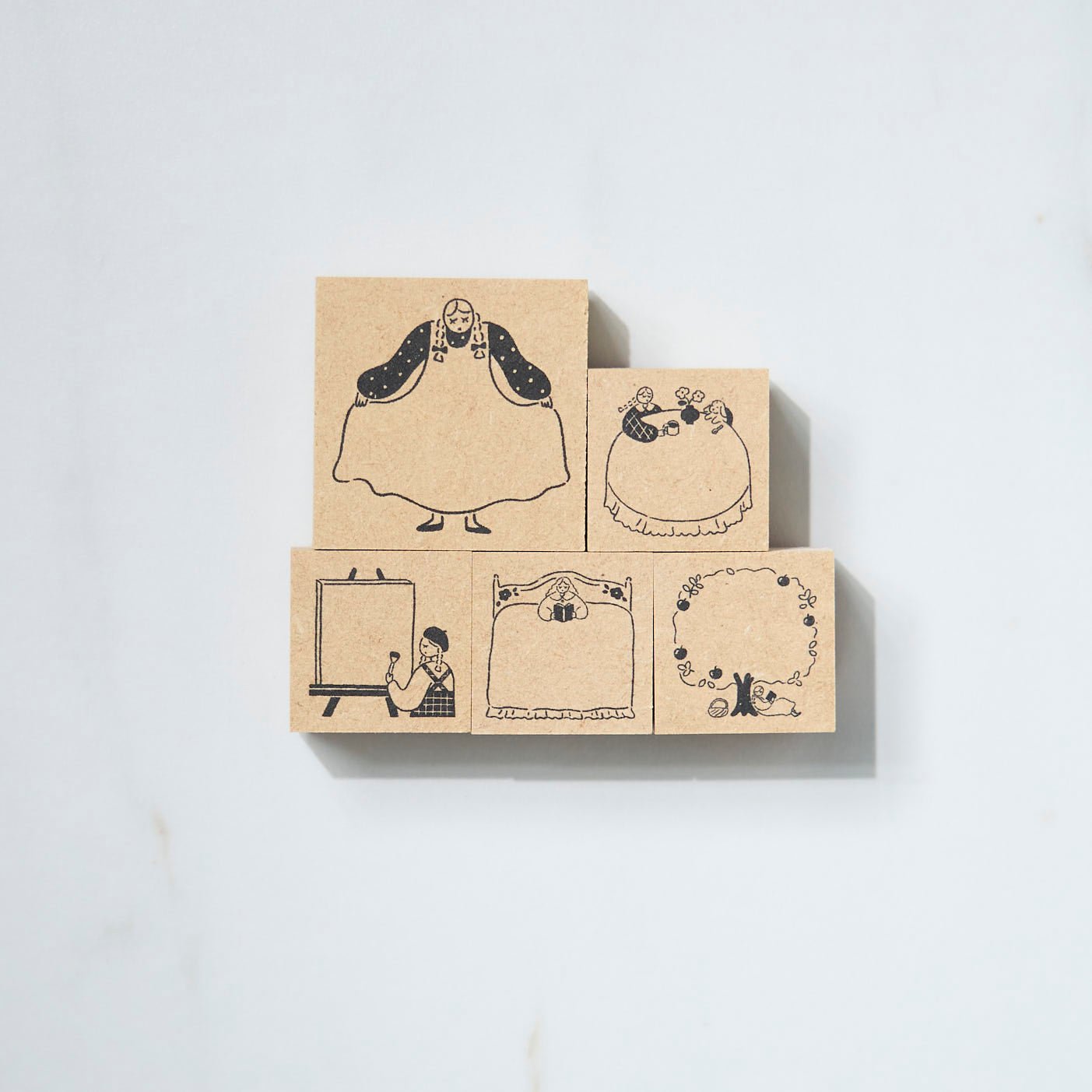marl-chan-frame-stamp-series-