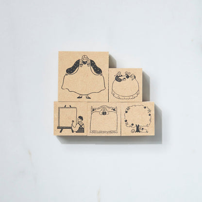 Marl - chan Frame Stamp Series / Stamp Marche - bungu