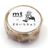 Maruichikyuu Masking Tape 15mm x 5m / Kamoi Kakoshi - bungu