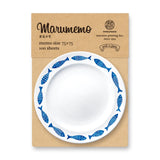 Marumemo Nordic Plate Round Memo Pad / Marumo Printing - bungu