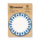 Marumemo Round Memo Pad / Marumo Printing - bungu