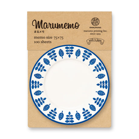 Marumemo Round Memo Pad / Marumo Printing - bungu