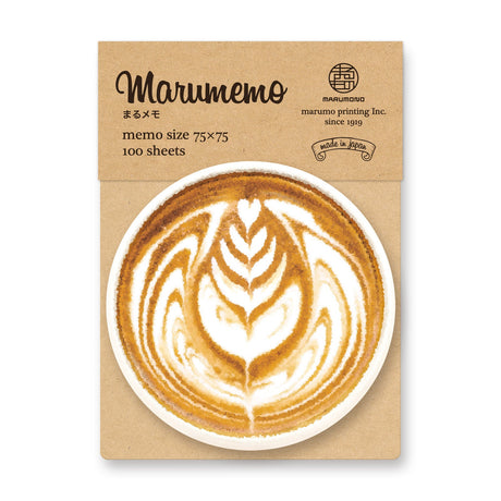 Marumemo Sweets Round Memo Pad / Marumo Printing - bungu
