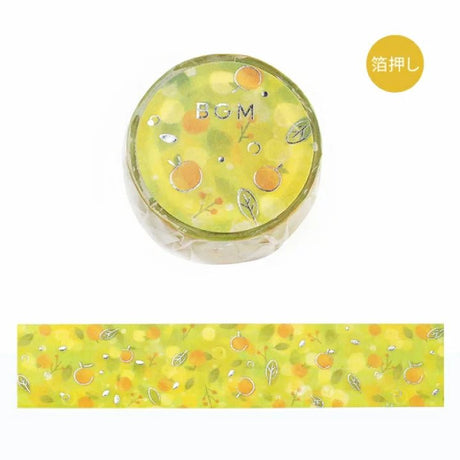 Masking Tape Dreamy Landscape Foil Stamping / BGM - bungu