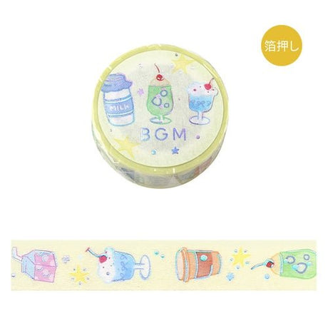 Masking Tape Foil Stamped Life Series / BGM - bungu