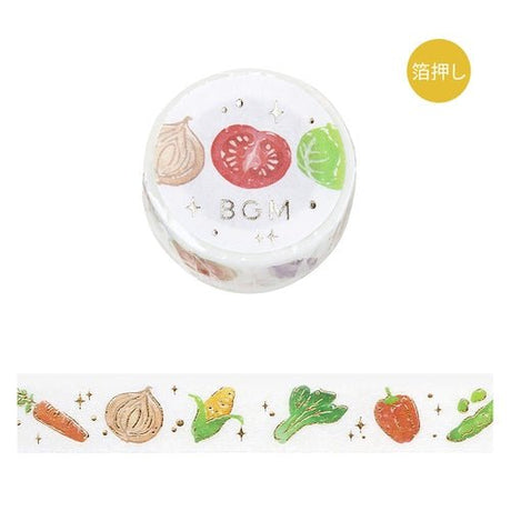 Masking Tape Foil Stamped Life Series / BGM - bungu