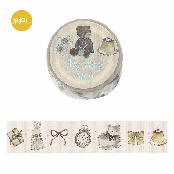 Masking Tape Foil Stamping Marchen Party / BGM - bungu