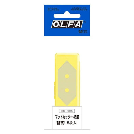 Mat Cutter 45-Degree Replacement Blade XB45 / OLFA - bungu