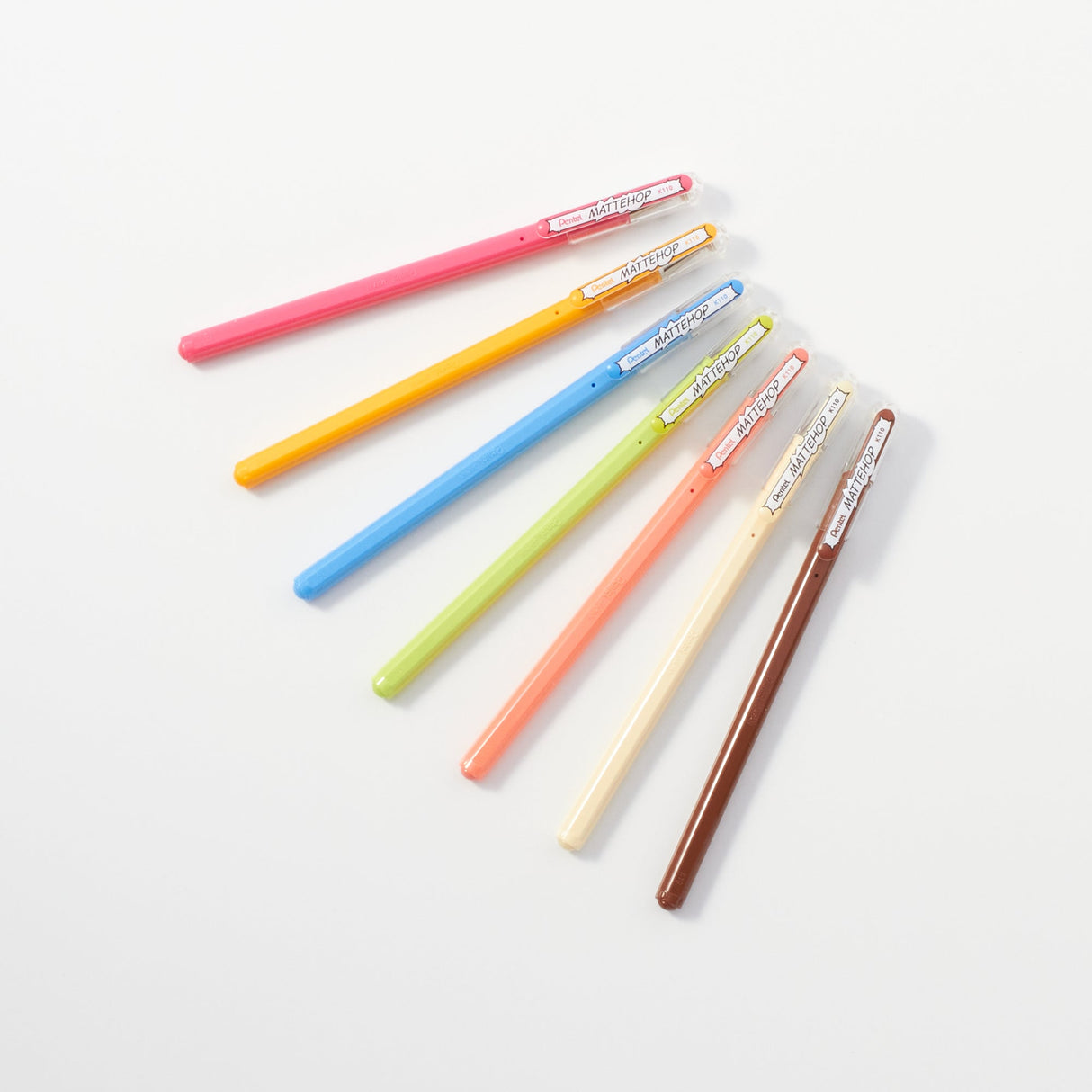 Mattehop Gel Ink Ballpoint Pen Set / Pentel - bungu