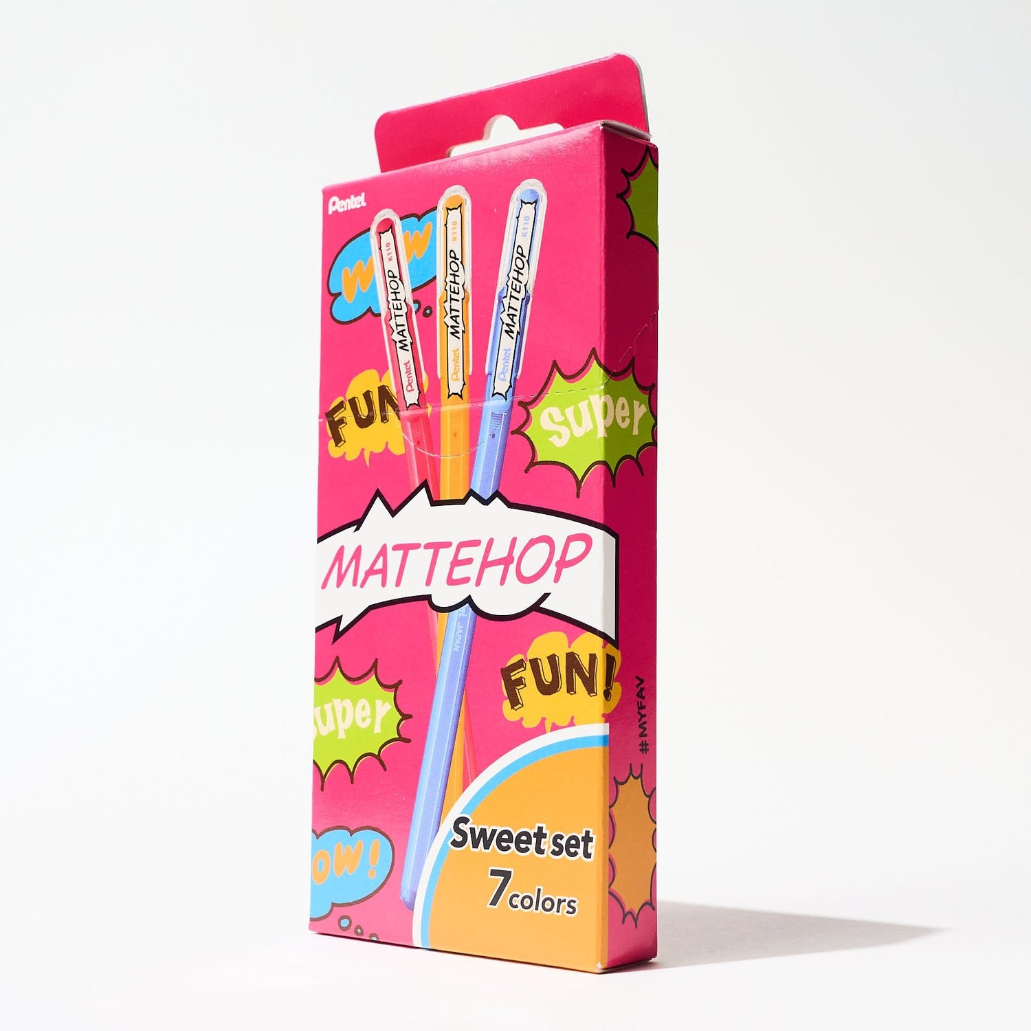 Mattehop Gel Ink Pen Set / Pentel - bungu