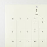 MD Bi - Fold Wall Calendar 2026 / Midori DESIGNPHIL - bungu