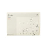 MD Bi-Fold Wall Calendar 2027 / MD PRODUCT - bungu