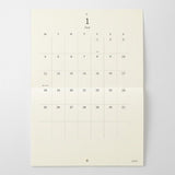 MD Bi-Fold Wall Calendar 2027 / MD PRODUCT - bungu