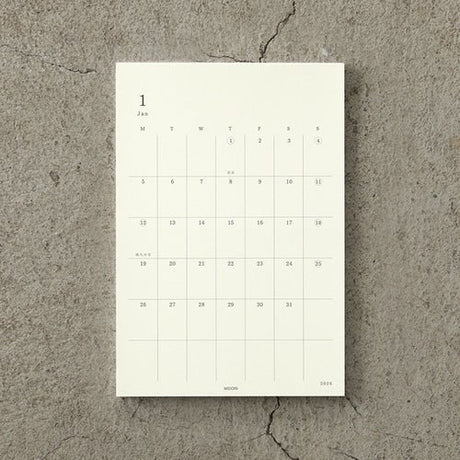 MD Diary Sticker 2026 / Midori DESIGNPHIL - bungu