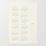 MD Diary Sticker 2027 Monthly Block / MD PRODUCT - bungu