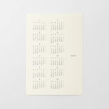 MD Diary Sticker 2027 Monthly Block / MD PRODUCT - bungu