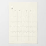 MD Diary Sticker 2027 Monthly Block / MD PRODUCT - bungu