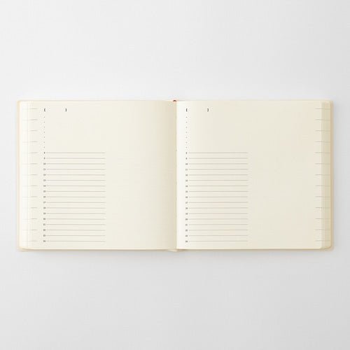 MD Notebook Diary 1 Day 1 Page 2027 / MD PRODUCT - bungu