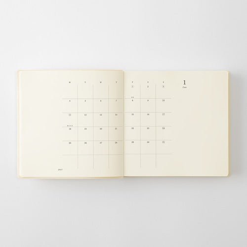 MD Notebook Diary 1 Day 1 Page 2027 / MD PRODUCT - bungu