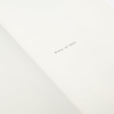MD Notebook Diary 1 Day 1 Page 2027 / MD PRODUCT - bungu
