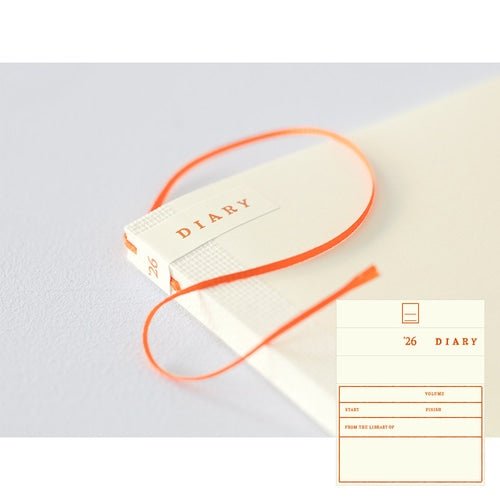 MD Notebook Diary 2026 / Midori DESIGNPHIL - bungu