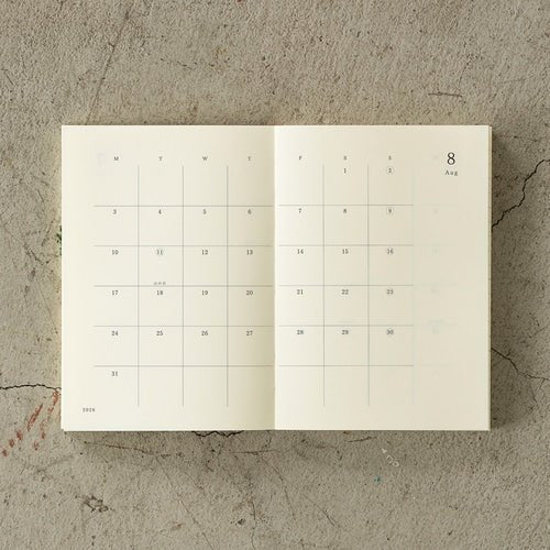 MD Notebook Diary 2026 / Midori DESIGNPHIL - bungu