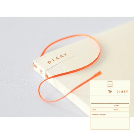 MD Notebook Diary 2026 / Midori DESIGNPHIL - bungu
