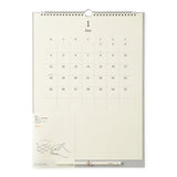 MD Wall Calendar with Pencil 2027 / MD PRODUCT - bungu