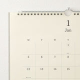 MD Wall Calendar with Pencil / Midori DESIGNPHIL - bungu
