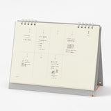 MD Weekly Desk Calendar 2026 / Midori DESIGNPHIL - bungu