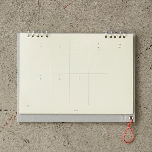 MD Weekly Desk Calendar 2026 / Midori DESIGNPHIL - bungu