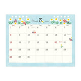 Medium Ring Desk Calendar 2026 / MIDORI - bungu