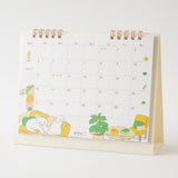 Medium Ring Desk Calendar 2026 / MIDORI - bungu