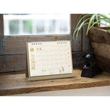 Medium Ring Desk Calendar 2026 / MIDORI - bungu