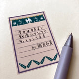 Memo Masking Tape Retro Series / Kinokosya - bungu