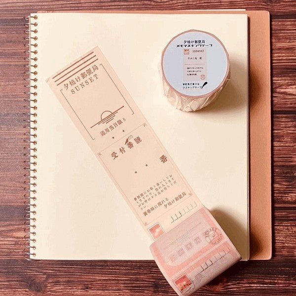 Memo Masking Tape Retro Series / Kinokosya - bungu