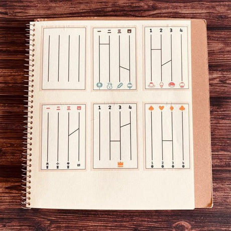 Memo Masking Tape Retro Series / Kinokosya - bungu