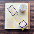Memo Masking Tape Retro Series / Kinokosya - bungu