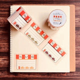 Memo Masking Tape Retro Series / Kinokosya - bungu