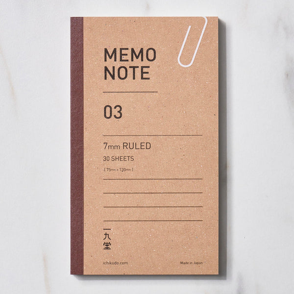 ノート・メモ帳 [MINYYUNY] Line Note Memo B/B MEMO NOTE Mini Notebook / ICHIKUDO – bungu