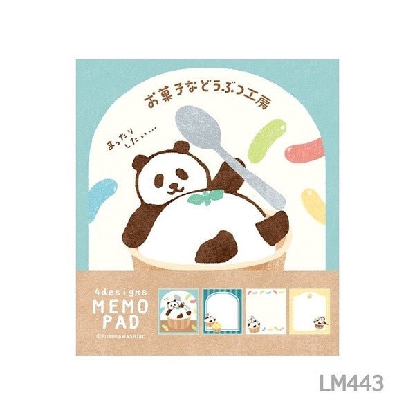 Memo Pad Okashi na Doubutsu Kobo / Furukawashiko - bungu
