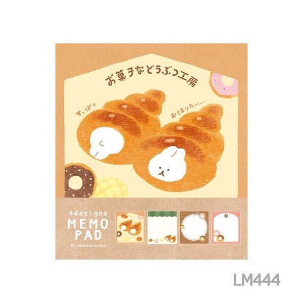 Memo Pad Okashi na Doubutsu Kobo / Furukawashiko - bungu