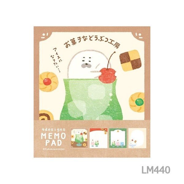 Memo Pad Okashi na Doubutsu Kobo / Furukawashiko - bungu