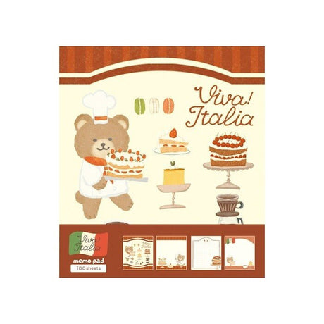 Memo Pad Viva! Italia Series / Furukawa Shiko - bungu