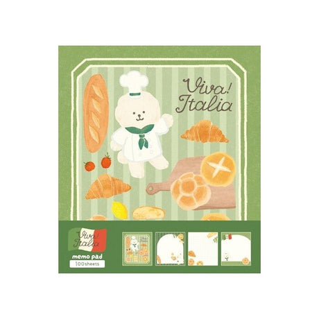 Memo Pad Viva! Italia Series / Furukawa Shiko - bungu