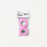 Memoc Roll Sticky Note Fluorescent Color 25mm 2 Rolls / Yamato - bungu