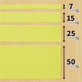 Memoc Roll Sticky Note Fluorescent Color 50mm / Yamato - bungu