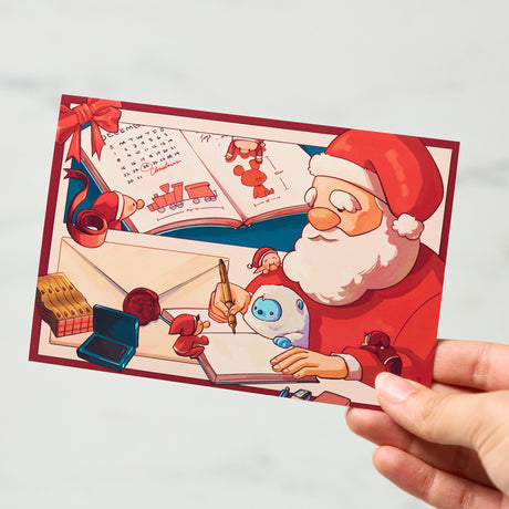 "Merry Christmas" Postcard by Alithia / bungu - bungu