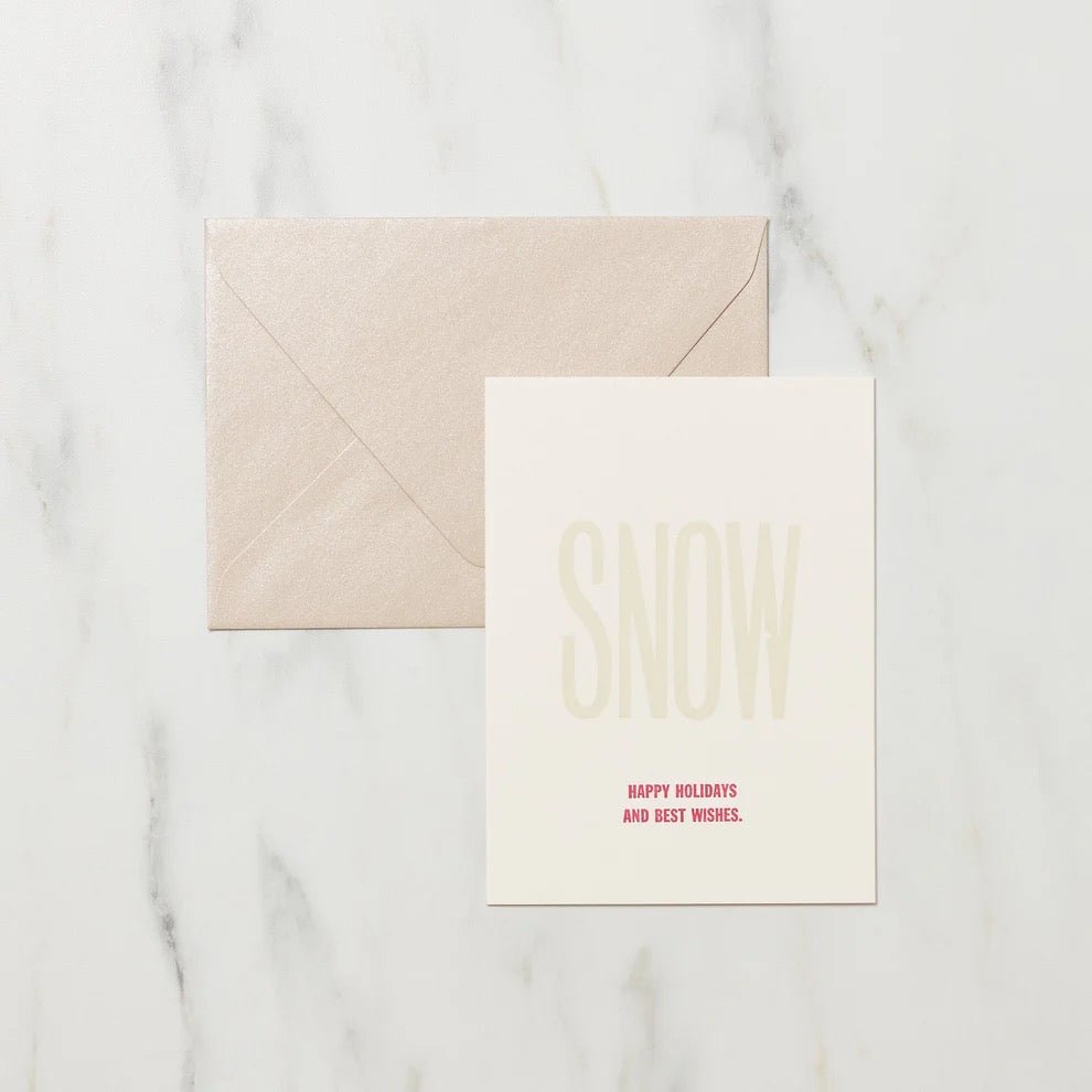 Merry Mail: Christmas Words Card Set - bungu